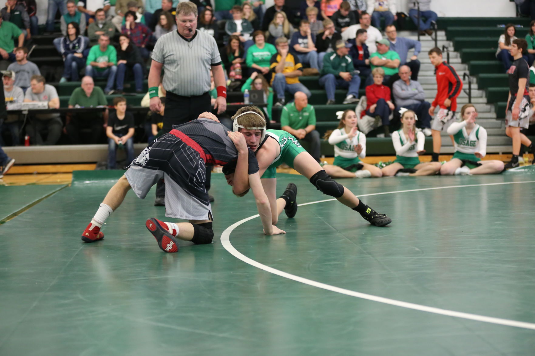 Osage, Forest City, Clarion and New Hampton wrestling, Dec. 22, 2017